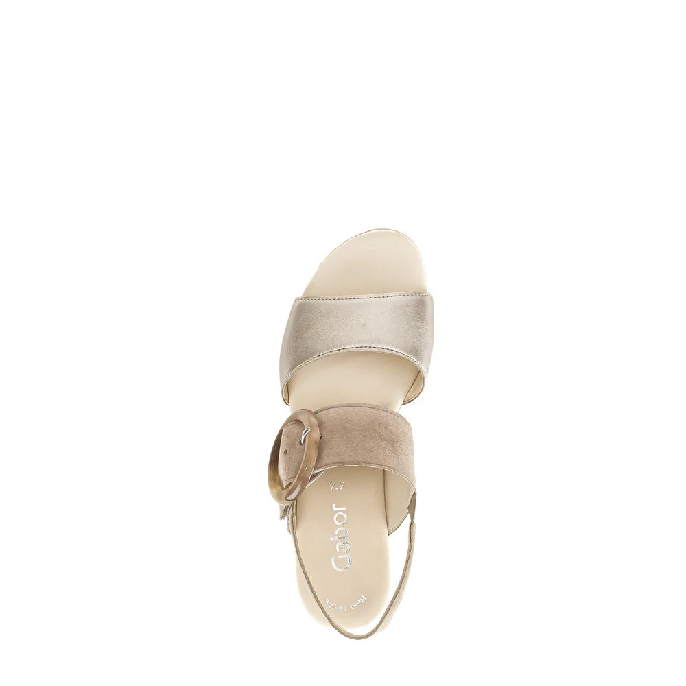 Gabor 64.645.62 Puder/Rabbit - Boutique du Cordonnier