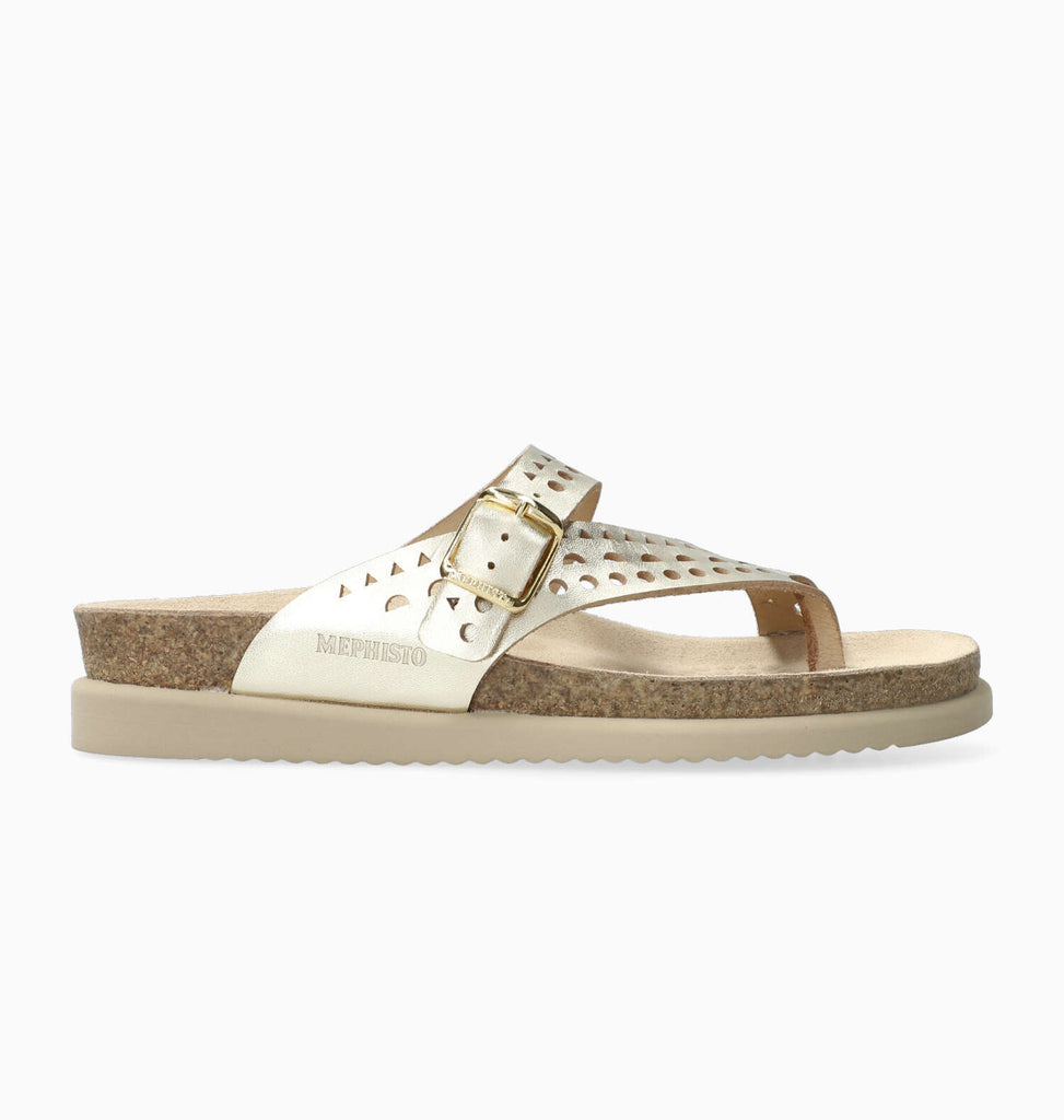 Mephisto HELENA PERF Gold 17302 - Boutique du Cordonnier