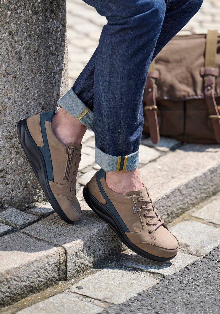 Finn Comfort FINNAMIC HUARAZ 1174-902922 Truffle/Baltic | Semelles Berceaux - Boutique du Cordonnier