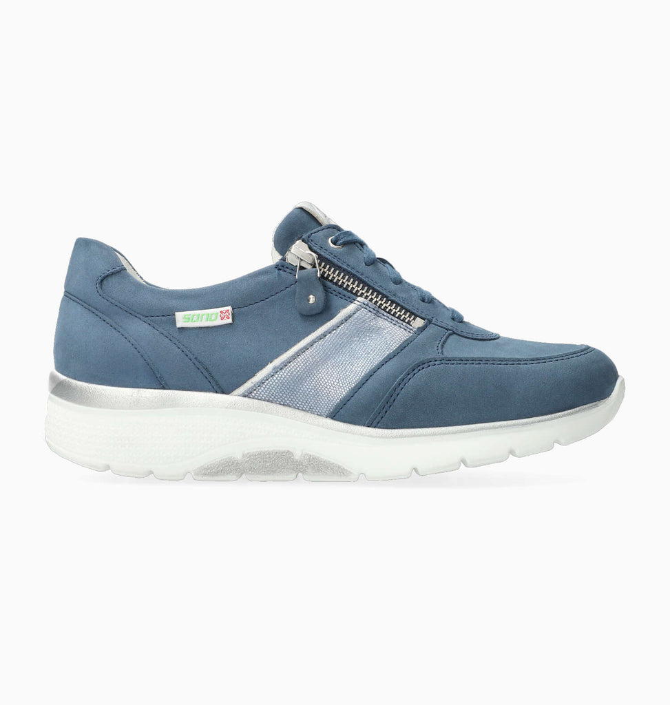 Sano IZAE Denim 6904N par Mephisto | Semelles Berçeaux - Boutique du Cordonnier