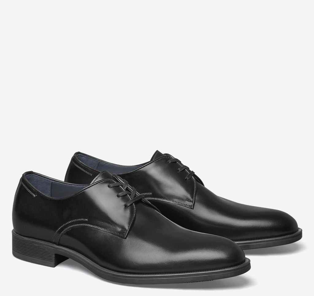 Johnston & Murphy FLYNCH Plain Toe 24-6325 Noir | Fabriqué en Italie - Boutique du Cordonnier