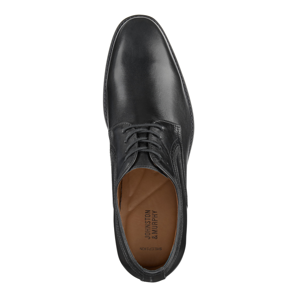 Johnston & Murphy DANRIDGE Plain Toe 15-8011 Noir - Boutique du Cordonnier