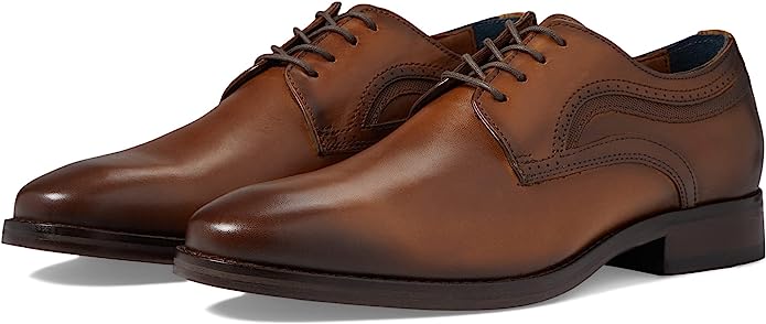 Johnston & Murphy DANRIDGE Plain Toe 15-8010 Tan - Boutique du Cordonnier