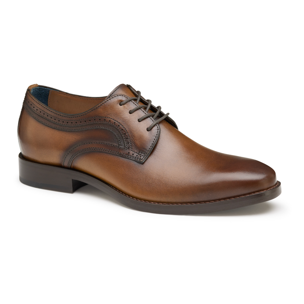 Johnston & Murphy DANRIDGE Plain Toe 15-8010 Tan - Boutique du Cordonnier