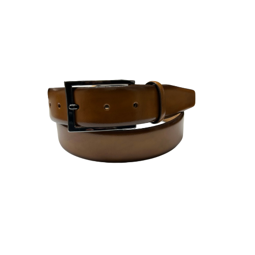 Lindenmann Ceinture en cuir li-520587-22 Cognac - Boutique du Cordonnier