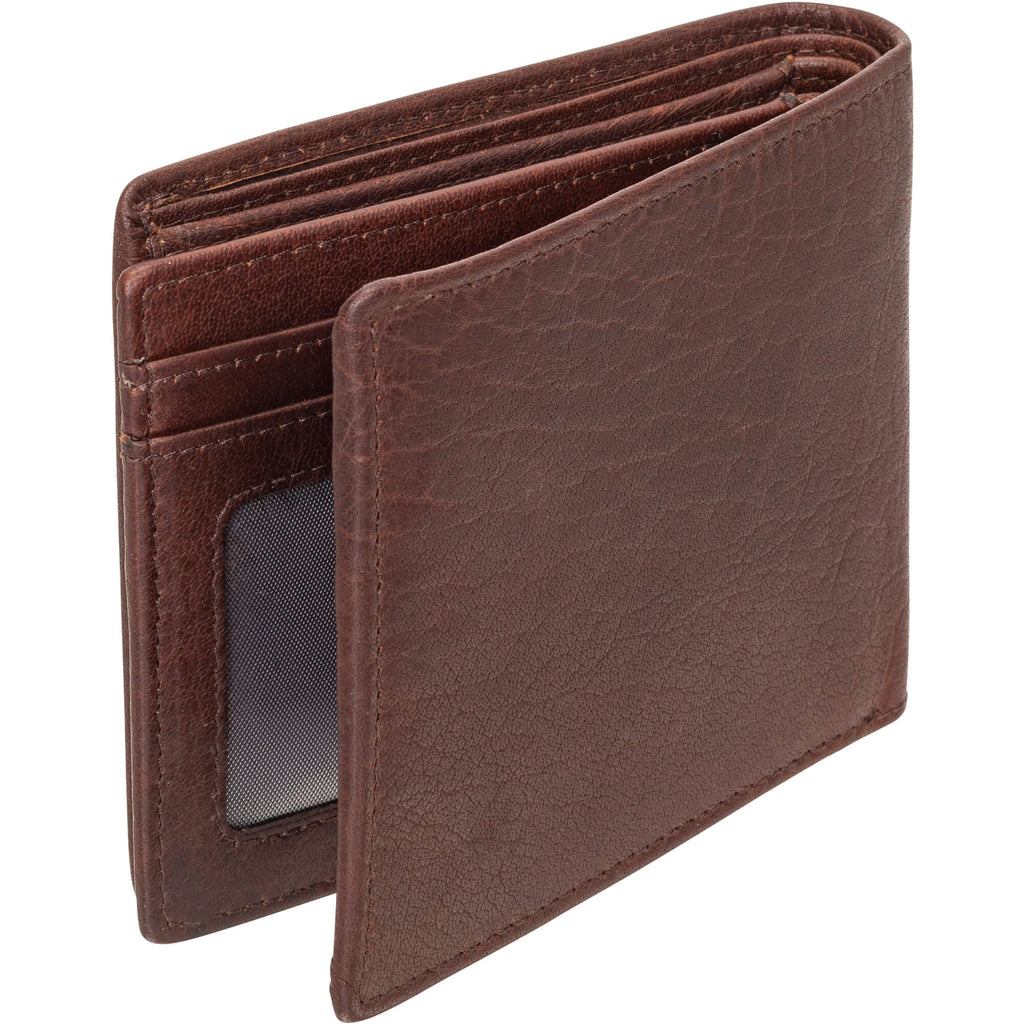 Mancini Portefeuille RFID avec volet au centre et pochette pour la monnaie 99-54183 | Cuir Buffalo - Boutique du Cordonnier