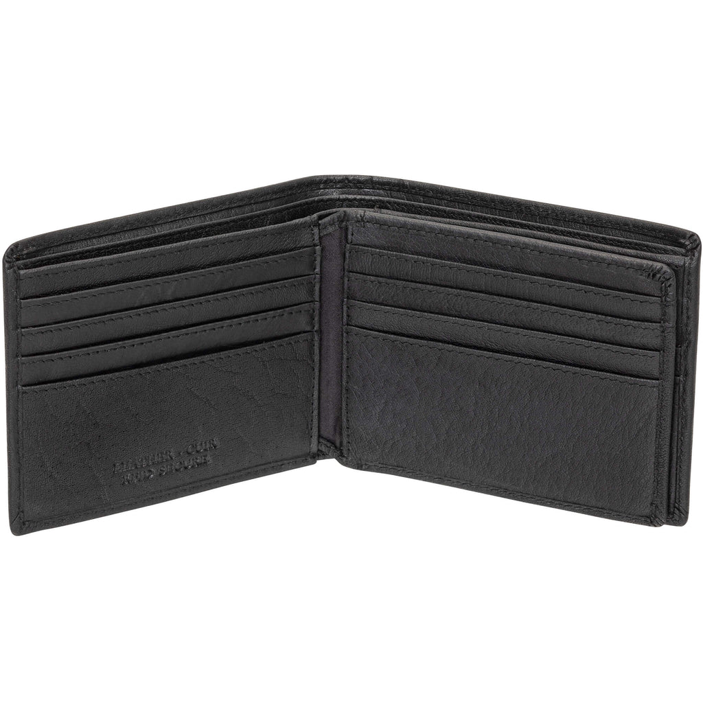 Mancini Portefeuille RFID avec volet au centre et pochette pour la monnaie 99-54183 | Cuir Buffalo - Boutique du Cordonnier