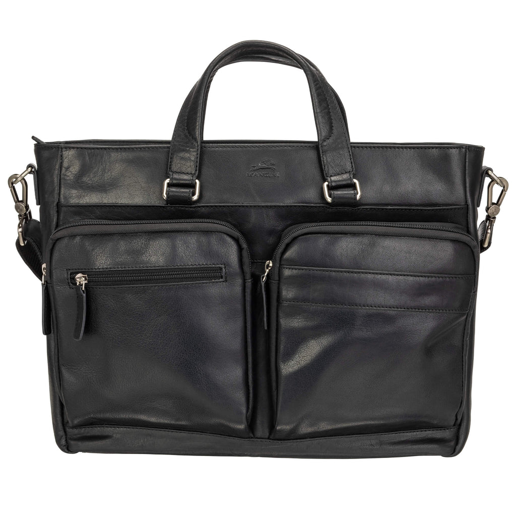 Mancini Fourre-tout pour portable 14po 99-5484 | Cuir - Boutique du Cordonnier