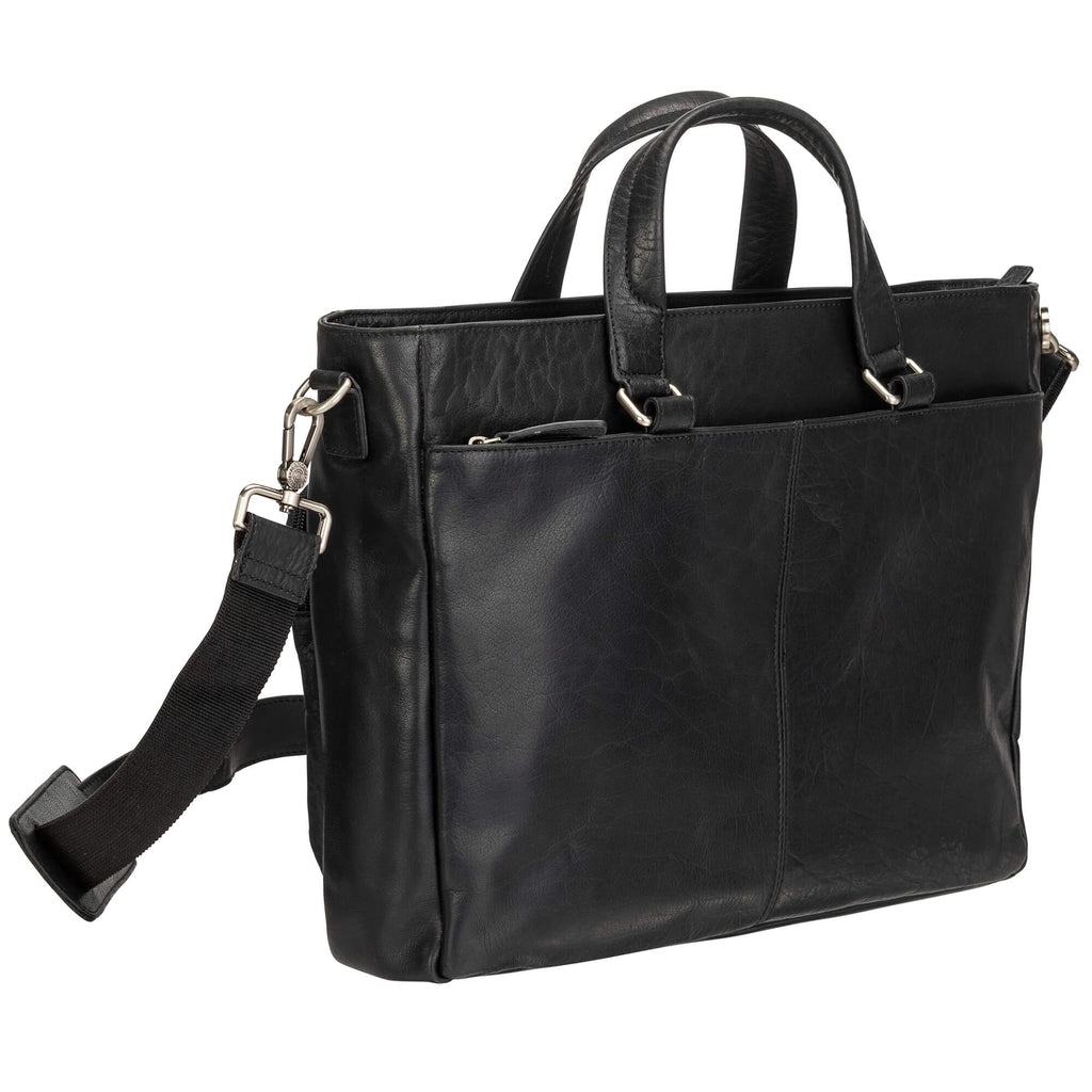 Mancini Fourre-tout pour portable 14po 99-5484 | Cuir - Boutique du Cordonnier