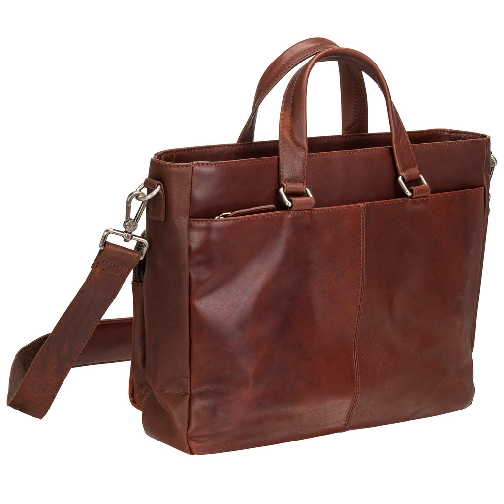 Mancini Fourre-tout pour portable 14po 99-5484 | Cuir - Boutique du Cordonnier