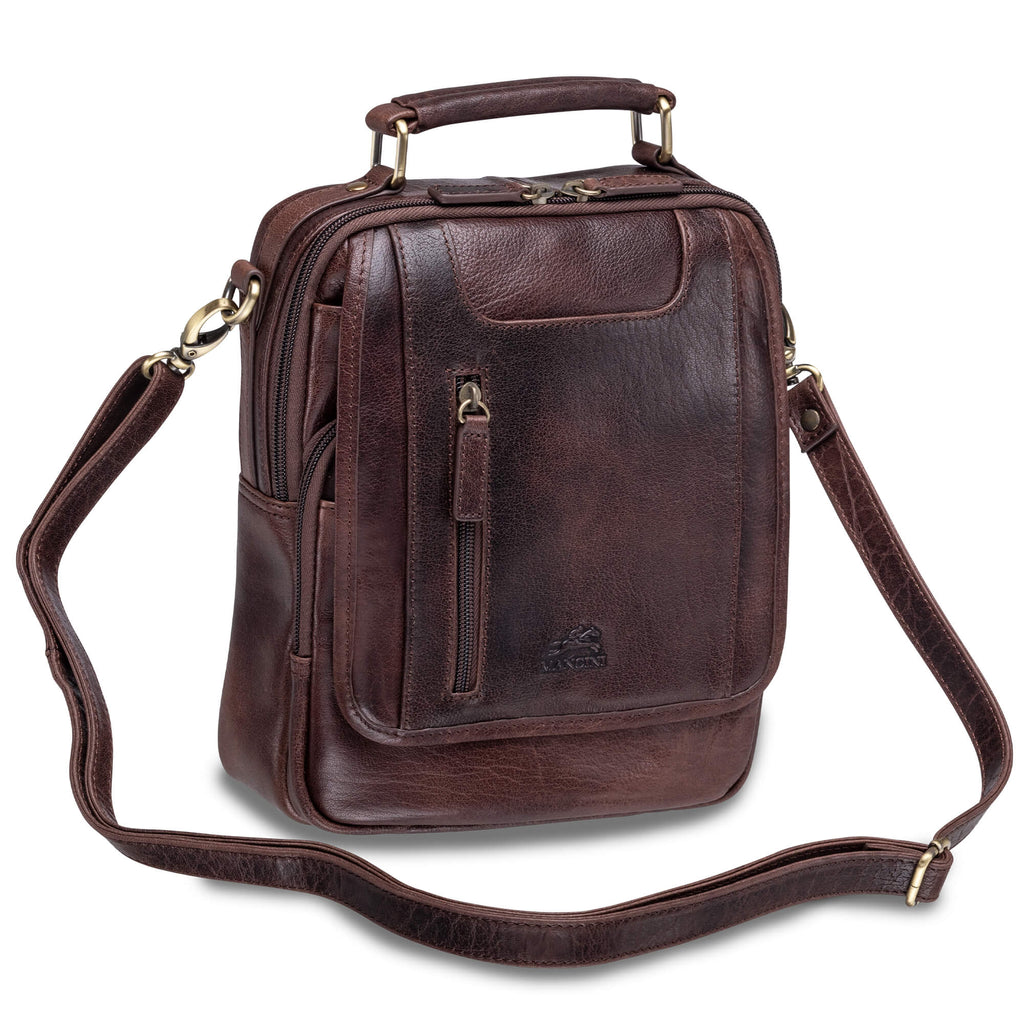 Mancini Grand sac unisexe pour usage quotidien 1410-08 | Cuir - Boutique du Cordonnier