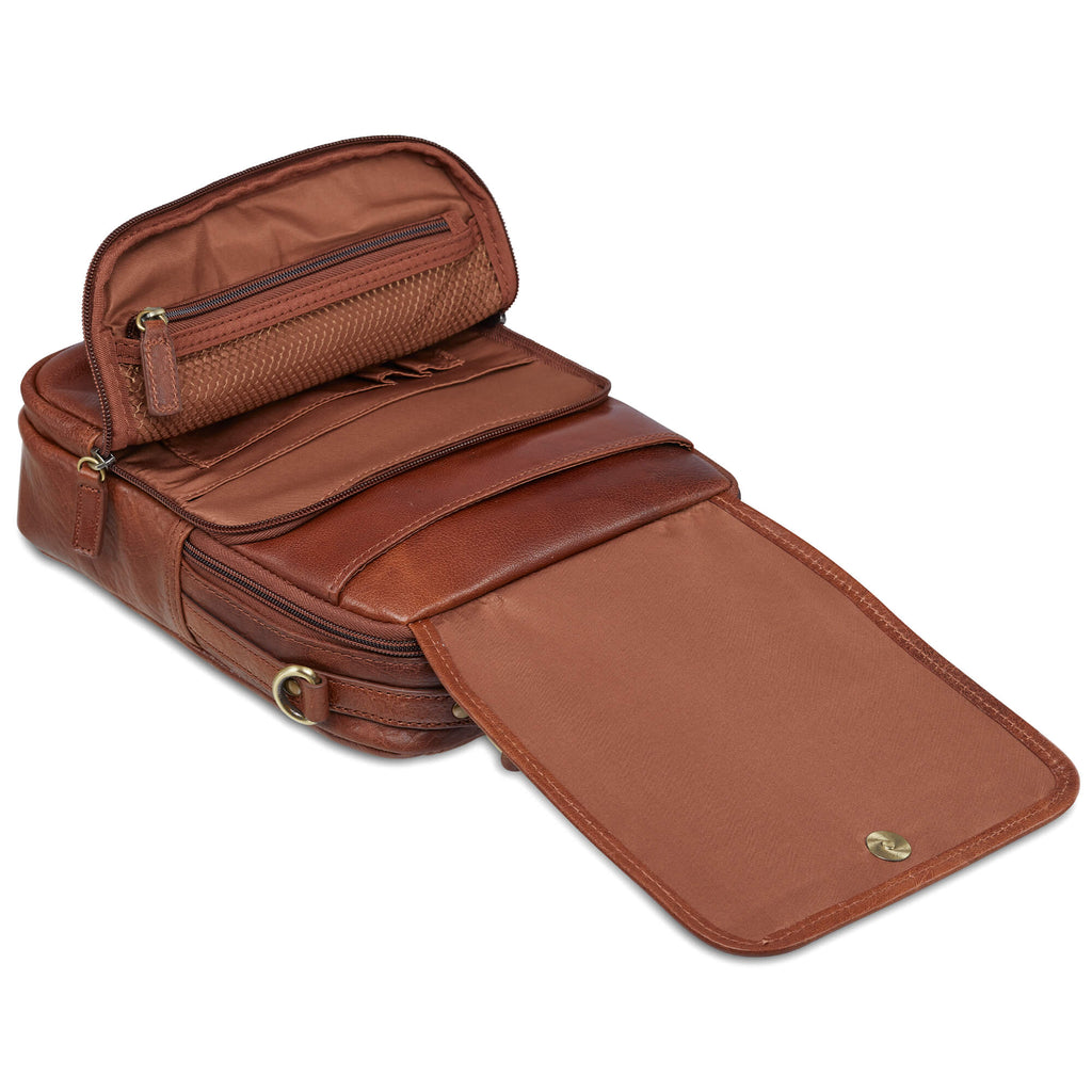 Mancini Grand sac unisexe pour usage quotidien 1410-08 | Cuir - Boutique du Cordonnier