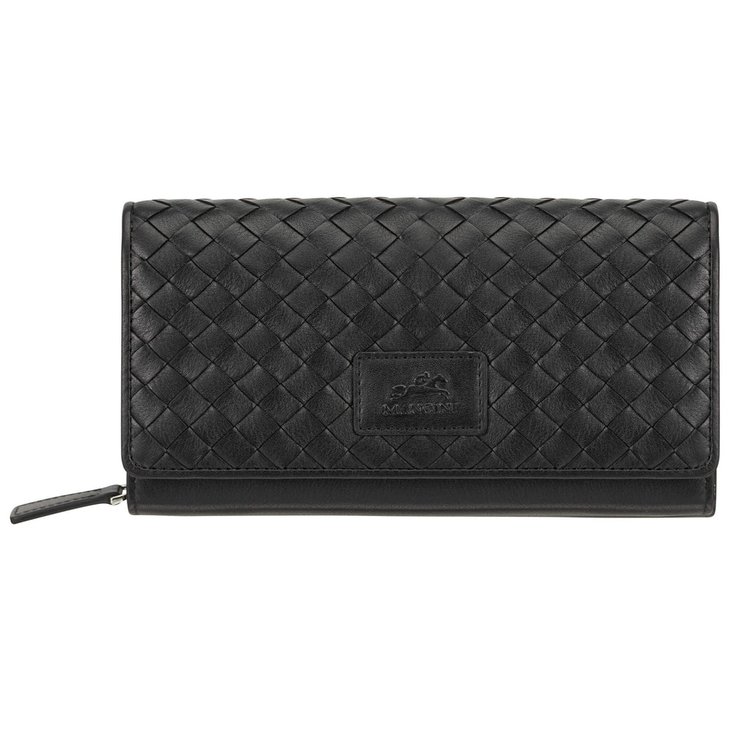 Mancini Panier Tissé portefeuille RFID "clutch” 6500376 | Cuir - Boutique du Cordonnier