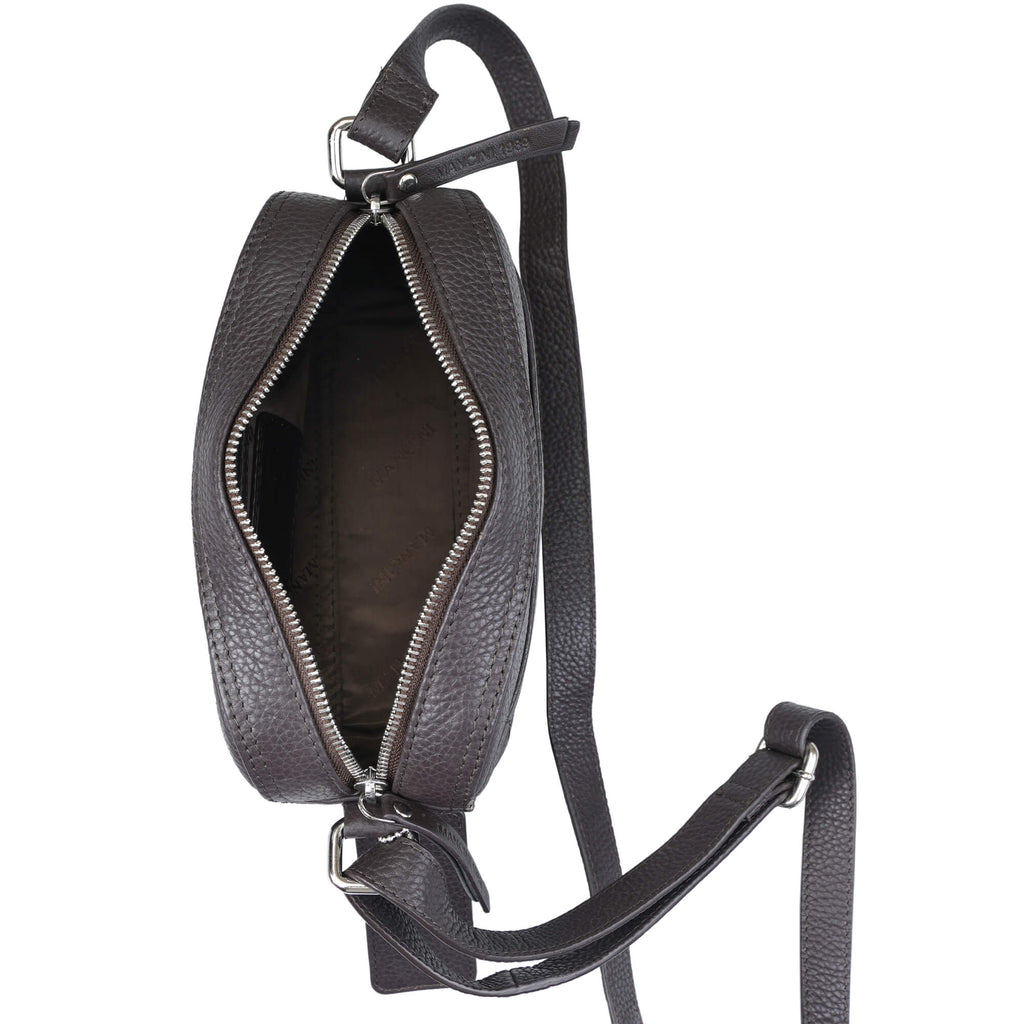 Mancini Pebbled Sac à bandoulière porté croisé Clara PBH1067 | Cuir - Boutique du Cordonnier