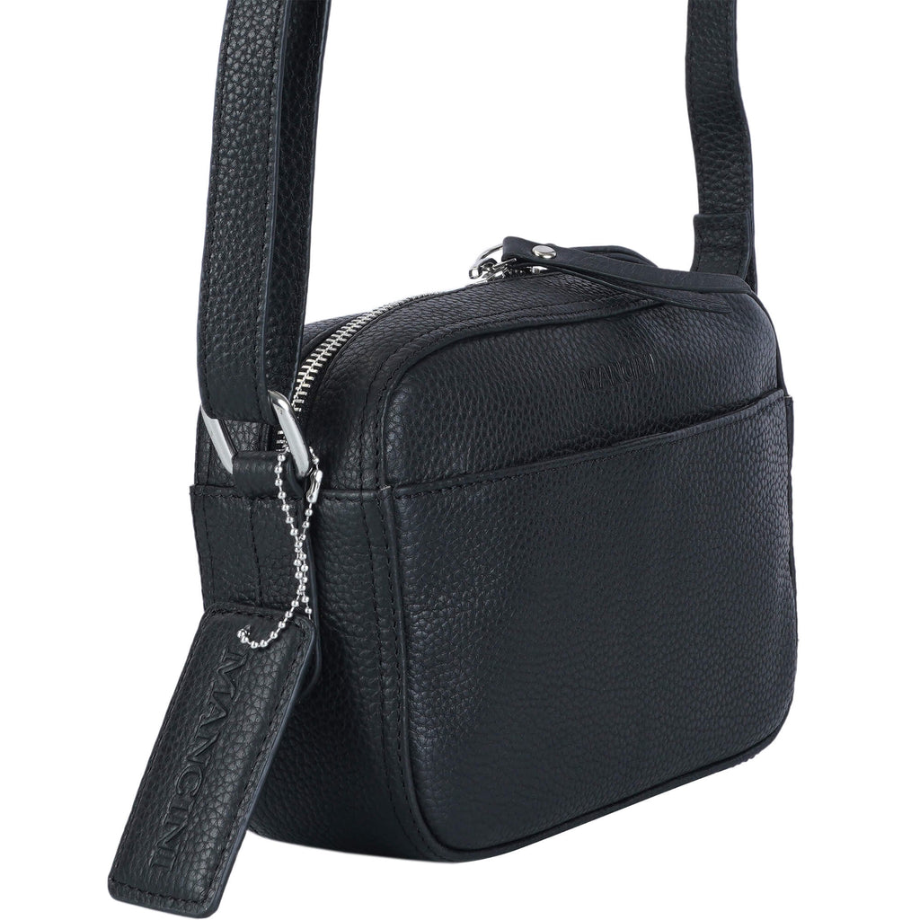 Mancini Pebbled Sac à bandoulière porté croisé Clara PBH1067 | Cuir - Boutique du Cordonnier