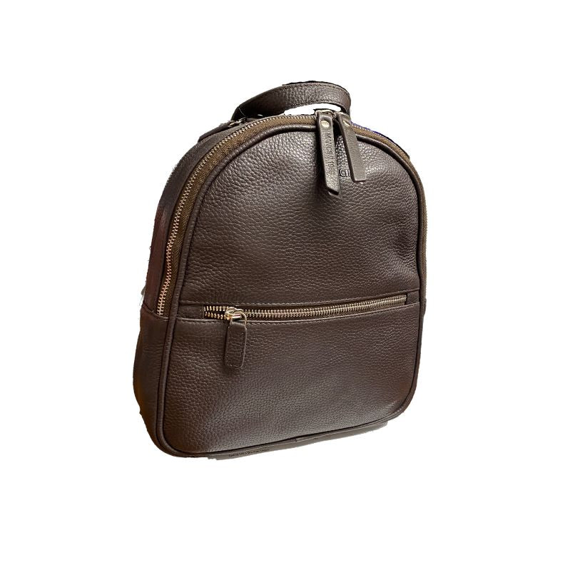 Mancini Pebbled Sac à dos Audrey HBP1060 | Cuir - Boutique du Cordonnier