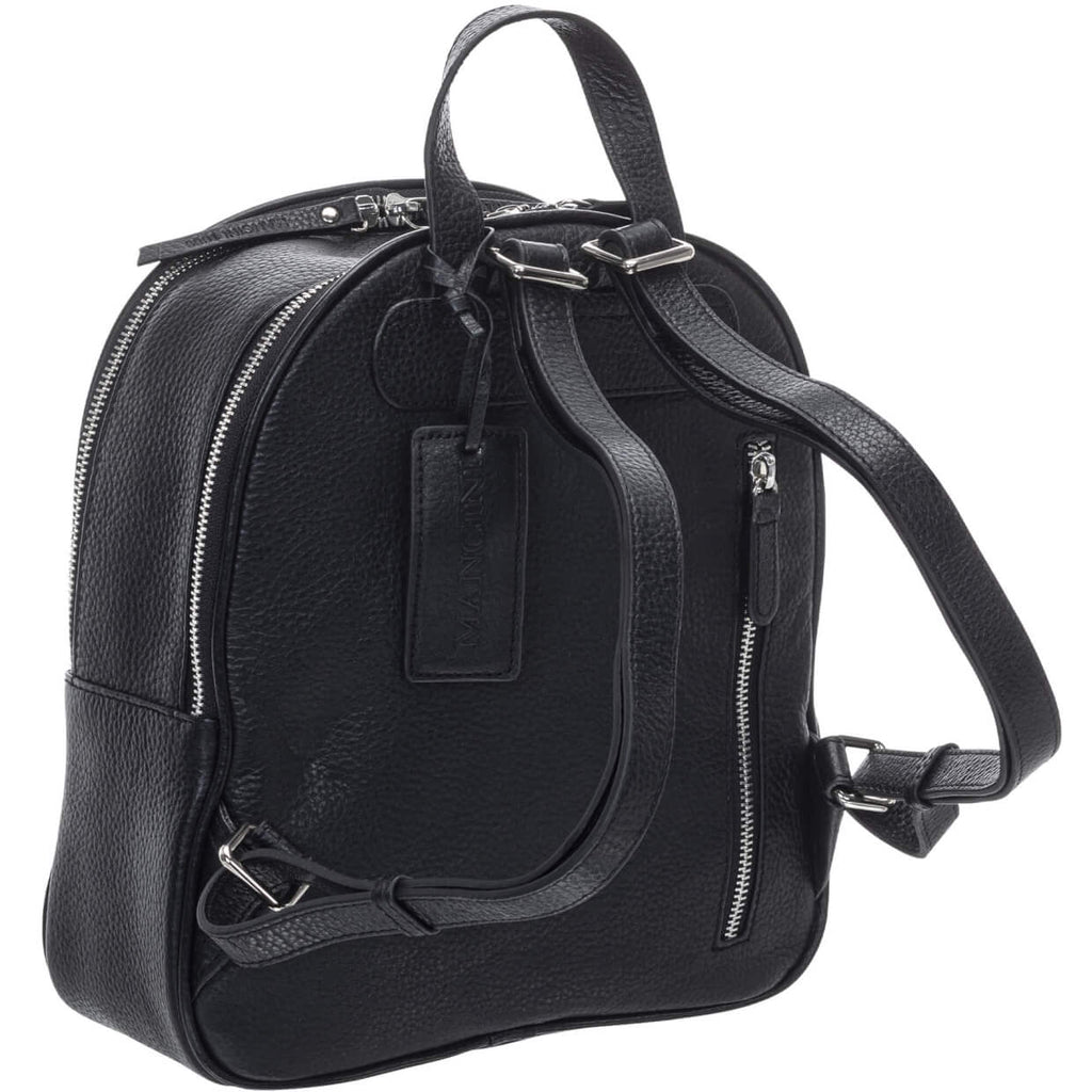 Mancini Pebbled Sac à dos Audrey HBP1060 | Cuir - Boutique du Cordonnier