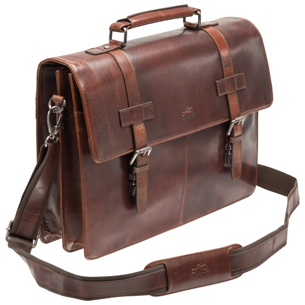 Mancini Porte-Document pour Portable 15.6po 99-5434 | Cuir - Boutique du Cordonnier