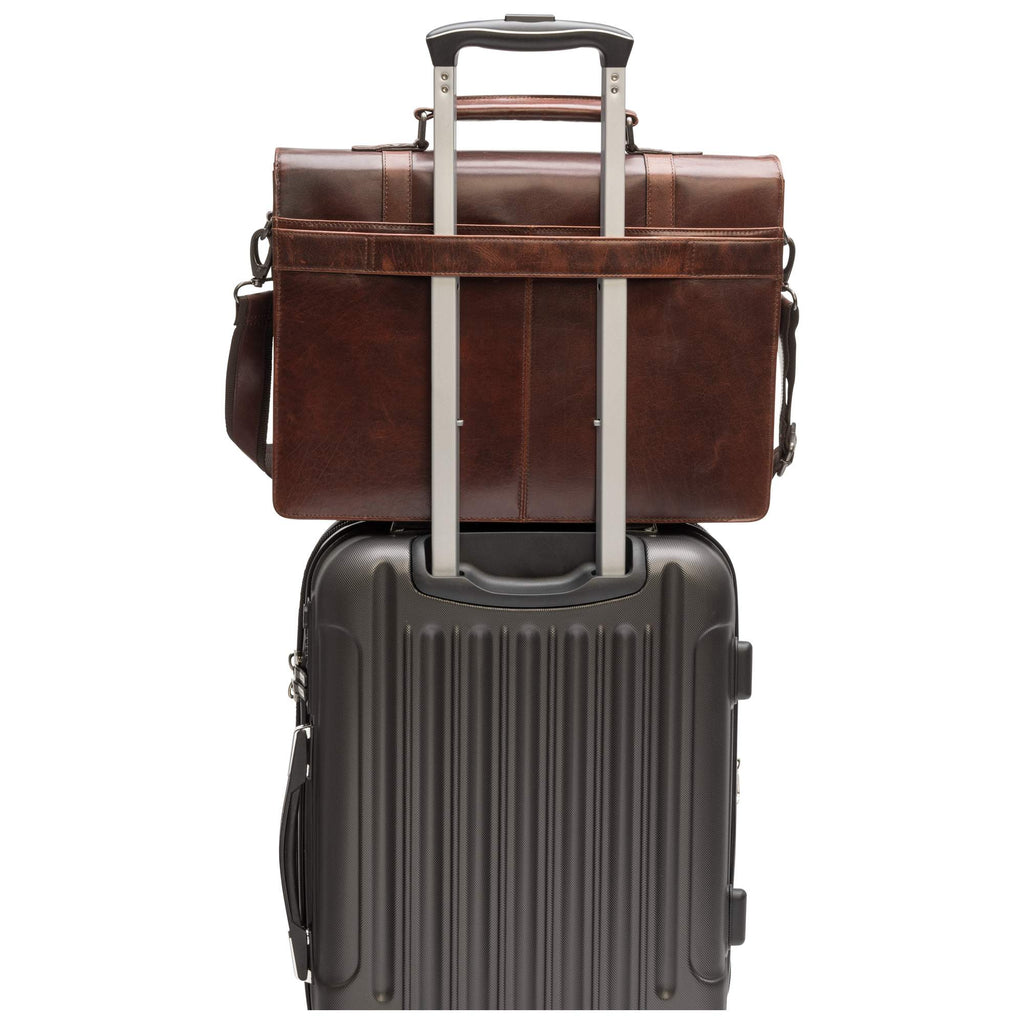 Mancini Porte-Document pour Portable 15.6po 99-5434 | Cuir - Boutique du Cordonnier