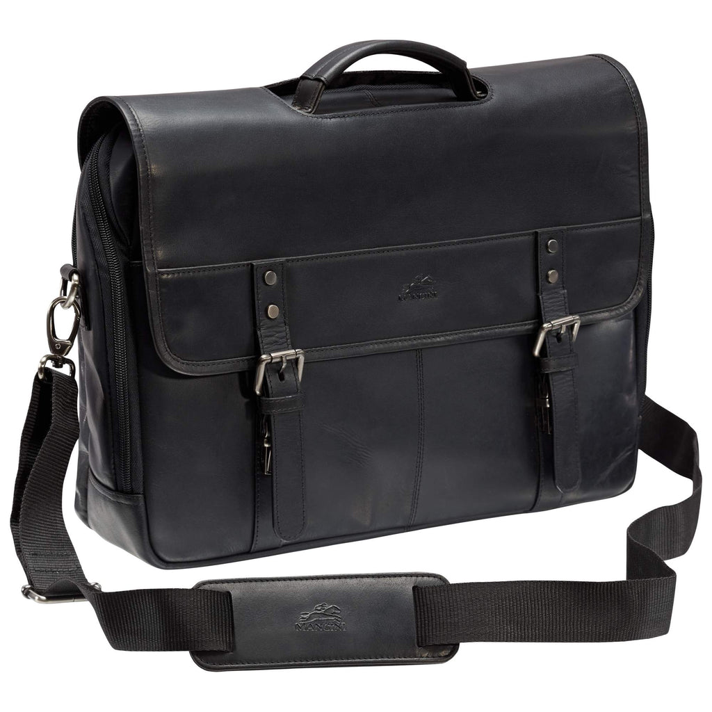 Mancini Porte-documents à deux compartiments pour portable 99-54232 | Cuir - Boutique du Cordonnier