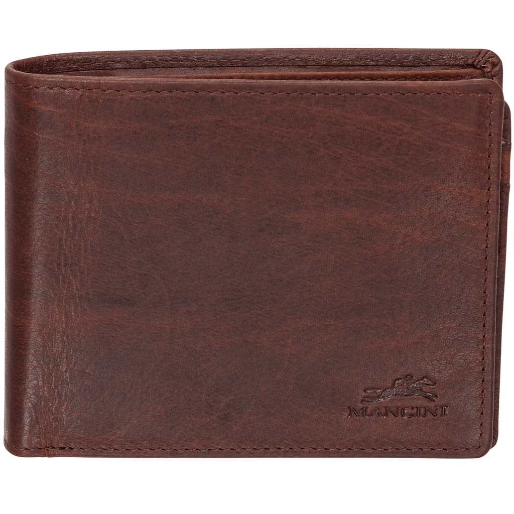 Mancini Portefeuille RFID avec volet au centre 99-54153 | Cuir Buffalo - Boutique du Cordonnier