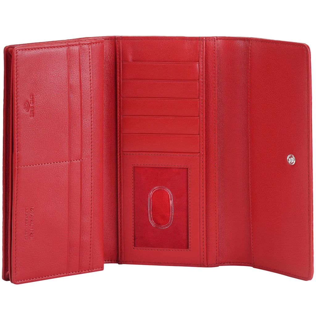 Mancini Portefeuille quadripliant Croco2 RFID 6900369 | Cuir - Boutique du Cordonnier