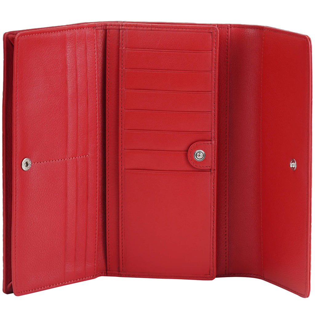 Mancini Portefeuille quadripliant Croco2 RFID 6900369 | Cuir - Boutique du Cordonnier