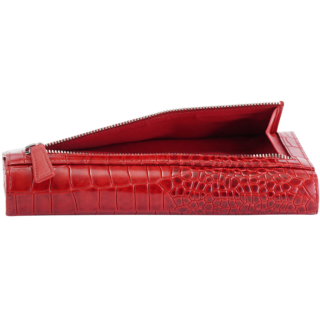 Mancini Portefeuille quadripliant Croco2 RFID 6900369 | Cuir - Boutique du Cordonnier