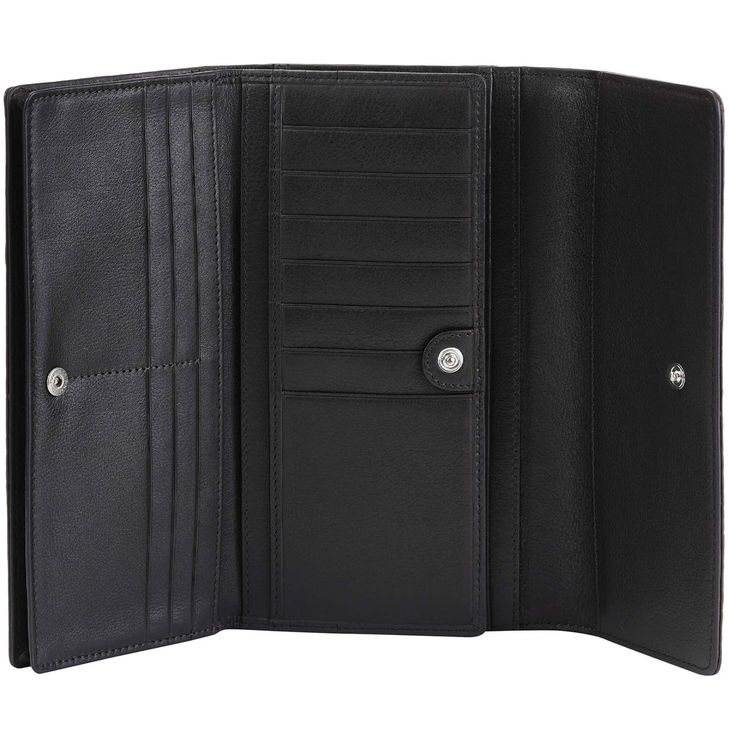 Mancini Portefeuille quadripliant Croco2 RFID 6900369 | Cuir - Boutique du Cordonnier