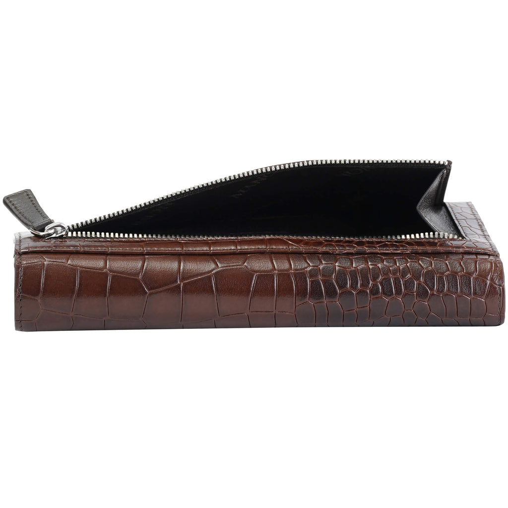 Mancini Portefeuille quadripliant Croco2 RFID 6900369 | Cuir - Boutique du Cordonnier