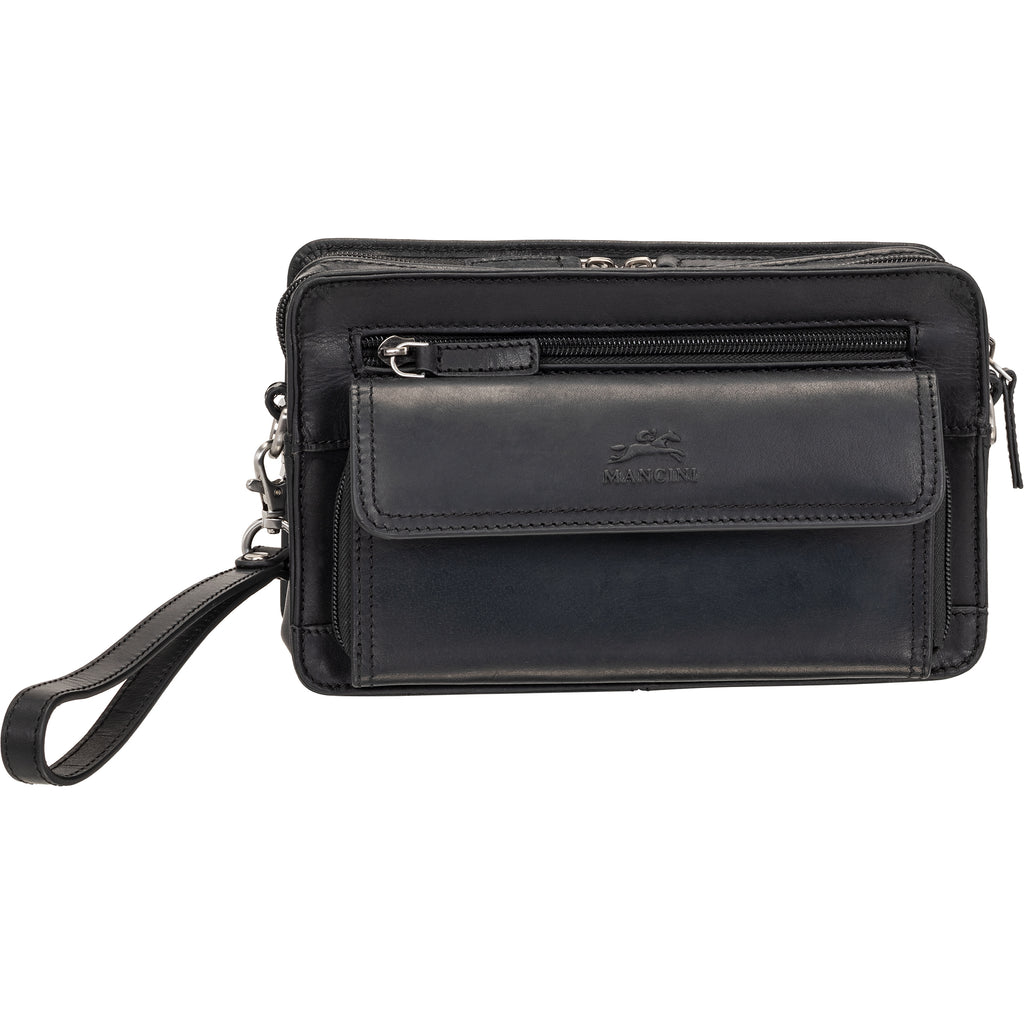 Mancini Sac unisex avec organisateur zippée 99-5409 | Cuir - Boutique du Cordonnier