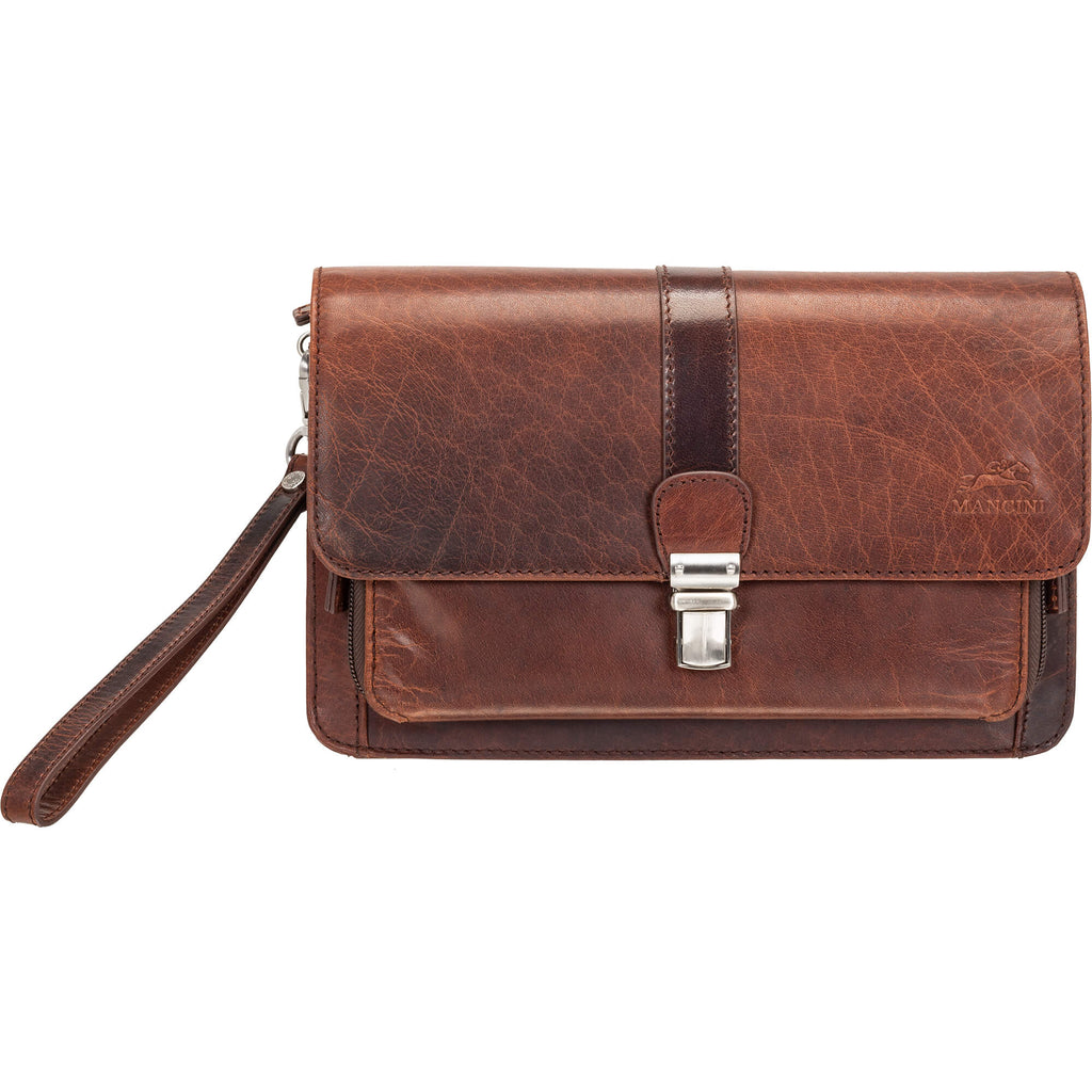 Mancini Sac unisexe Buffalo avec organisateur 99-5405 | Cuir - Boutique du Cordonnier