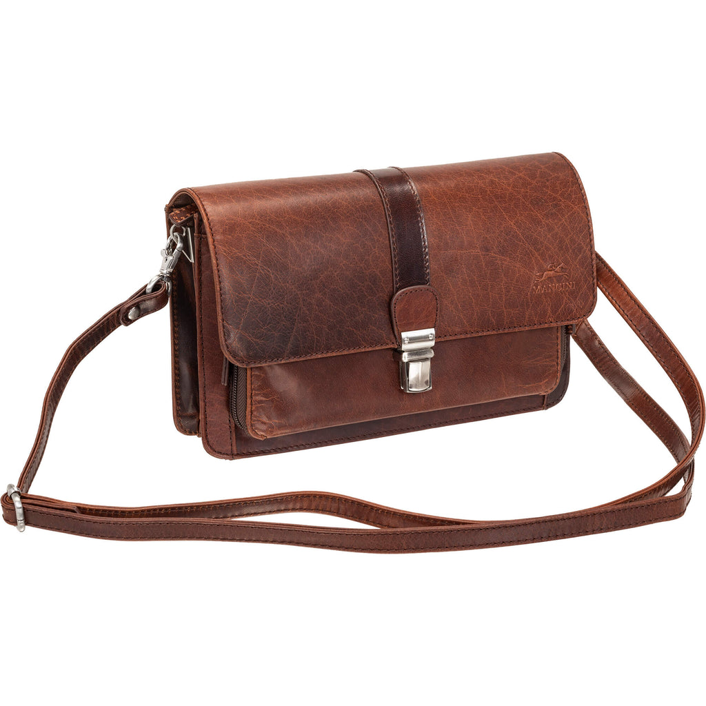 Mancini Sac unisexe Buffalo avec organisateur 99-5405 | Cuir - Boutique du Cordonnier