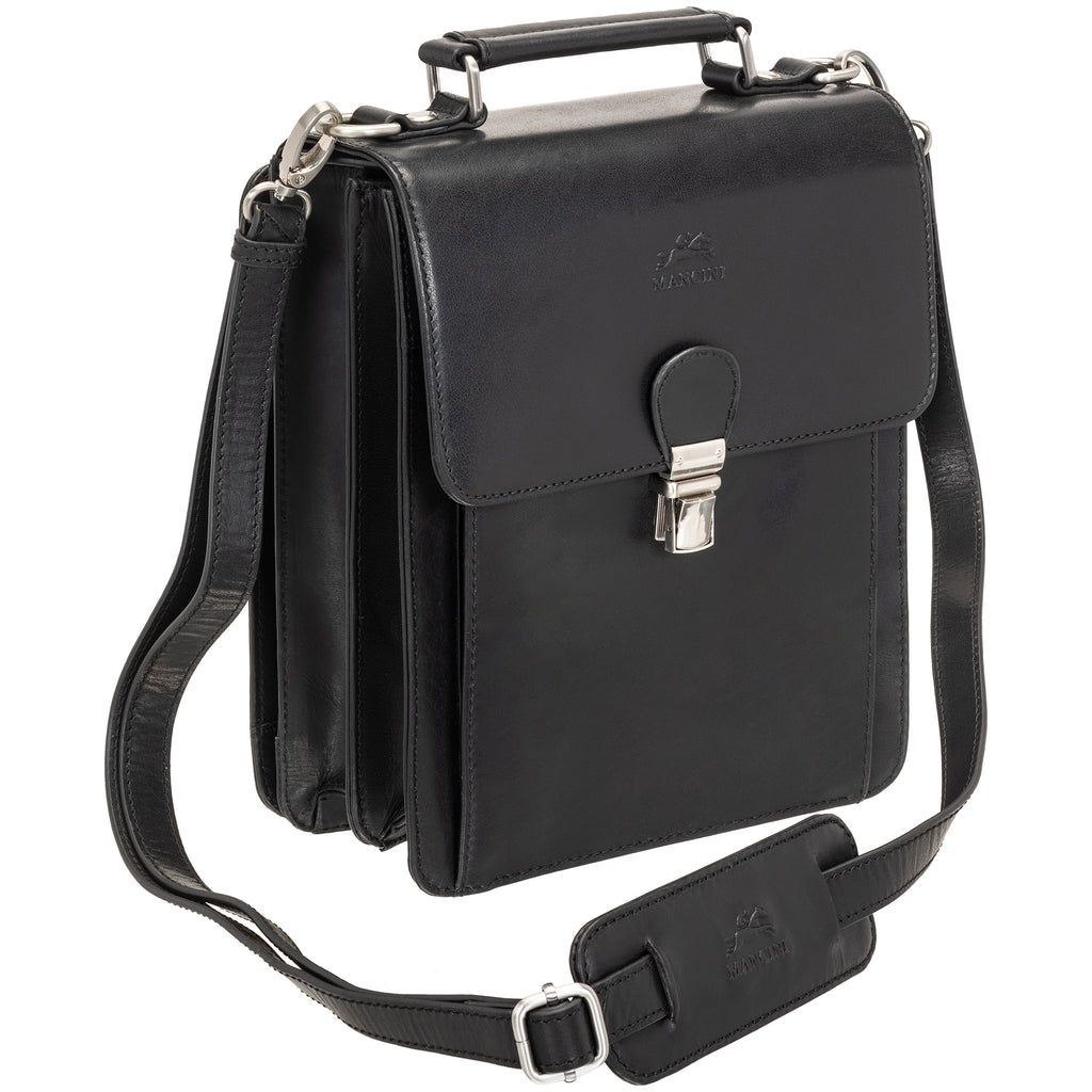 Mancini Sac unisexe Buffalo avec organisateur arrière 99-5407 | Cuir - Boutique du Cordonnier
