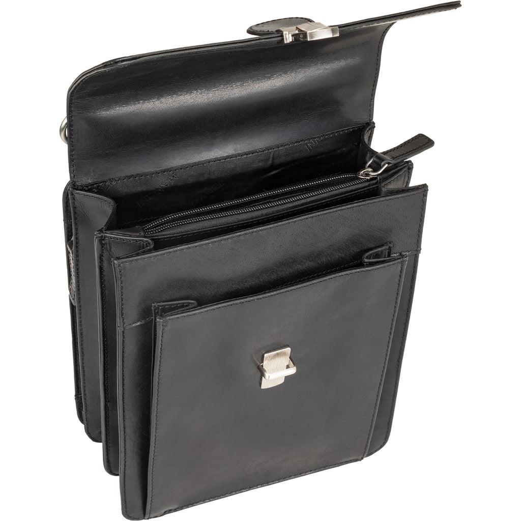 Mancini Sac unisexe Buffalo avec organisateur arrière 99-5407 | Cuir - Boutique du Cordonnier