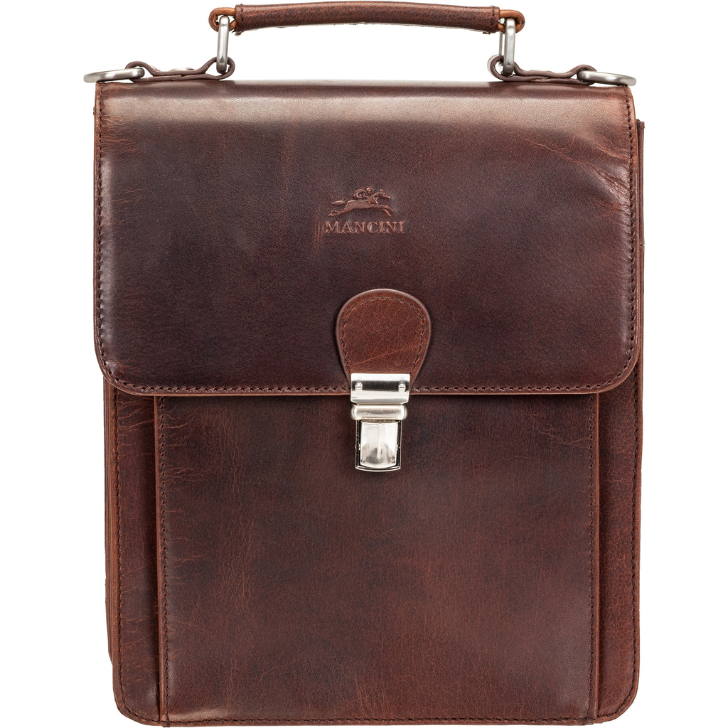 Mancini Sac unisexe Buffalo avec organisateur arrière 99-5407 | Cuir - Boutique du Cordonnier