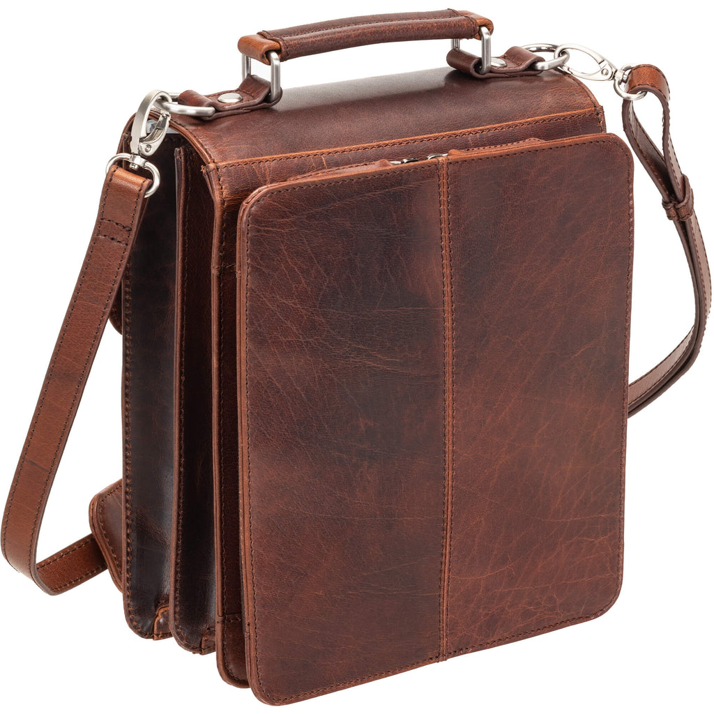 Mancini Sac unisexe Buffalo avec organisateur arrière 99-5407 | Cuir - Boutique du Cordonnier