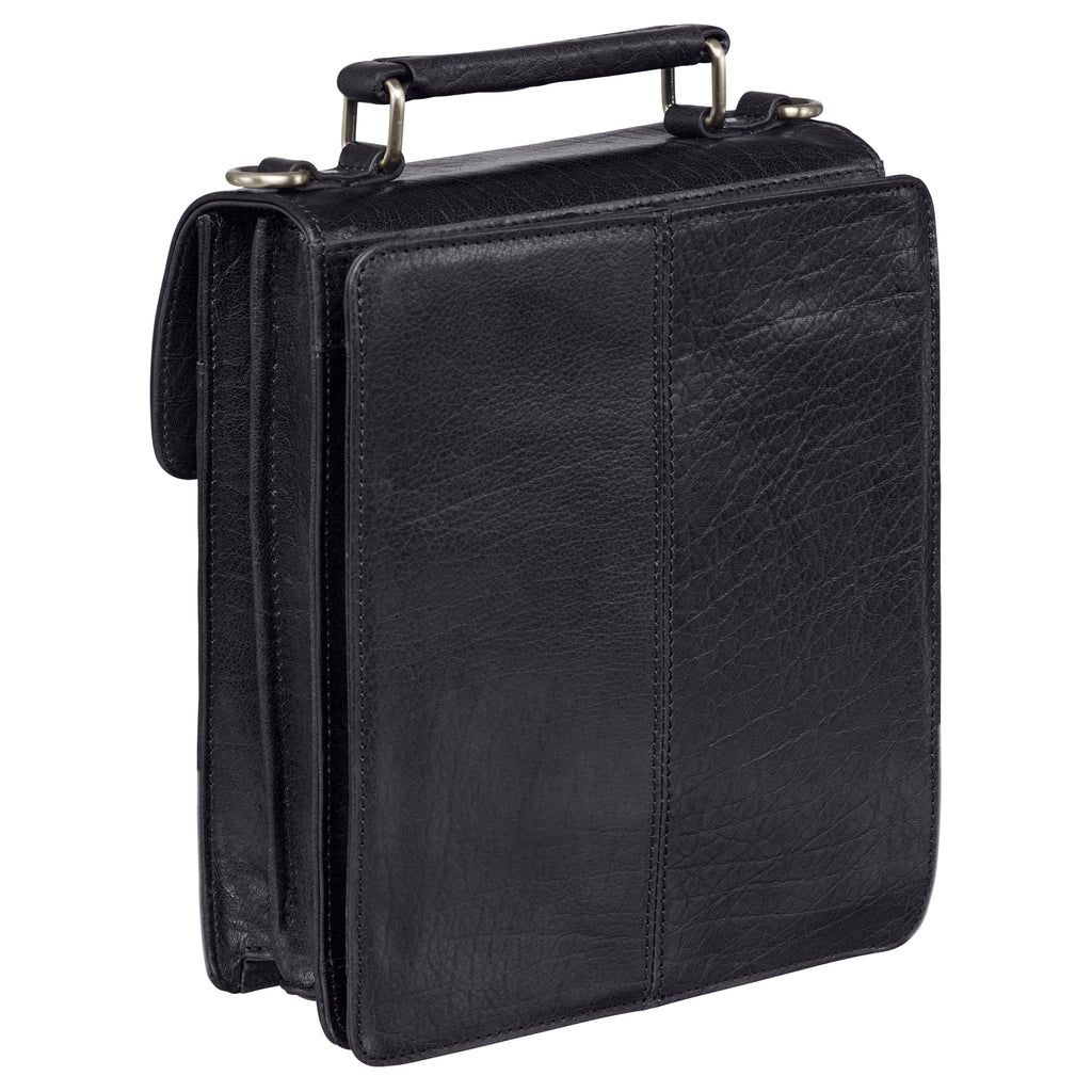 Mancini Sac unisexe avec organisateur arrière 1410-07 | Cuir - Boutique du Cordonnier