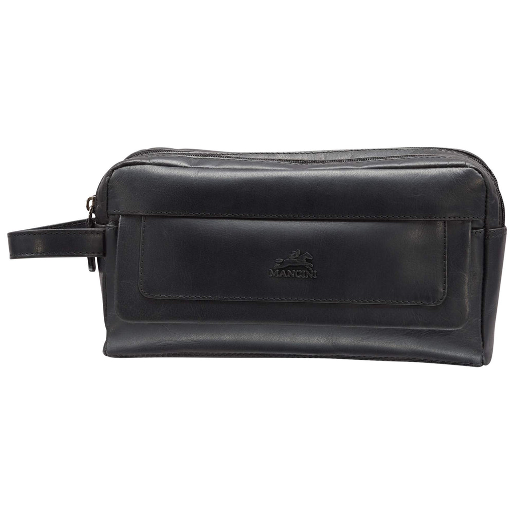 Mancini Trousse de toilette avec deux compartiments 99-54201 | Cuir - Boutique du Cordonnier
