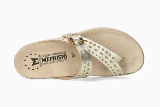 Mephisto HELENA PERF Gold 17302 - Boutique du Cordonnier