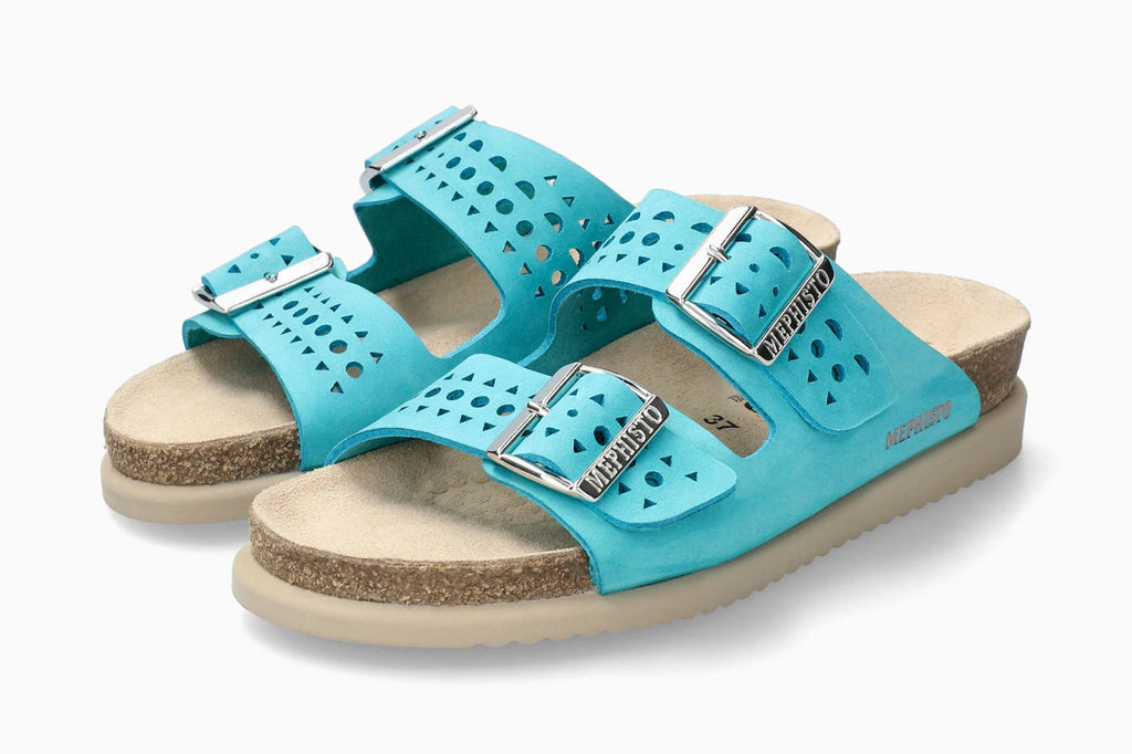 Mephisto HESTER PERF Turquoise 6009N - Boutique du Cordonnier