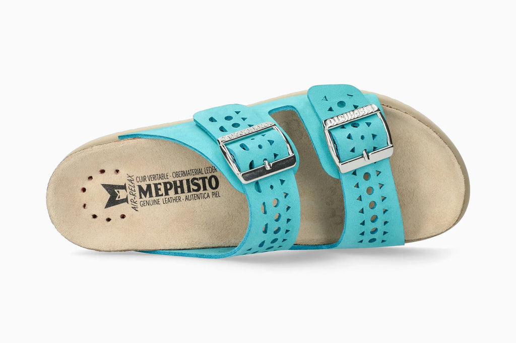 Mephisto HESTER PERF Turquoise 6009N - Boutique du Cordonnier