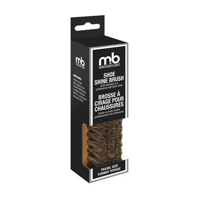 Moneysworth-Best BROSSE À CIRAGE POUR CHAUSSURES - Format Voyage - Boutique du Cordonnier