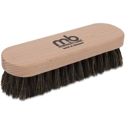 Langer & Messmer Brosse à Chaussures Poils De Chèvre Fins - Brosse à Reluire Et Polir Pour Entretien Cordonnier