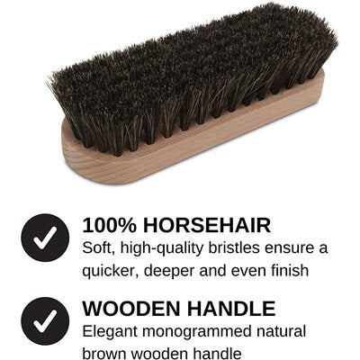 Moneysworth-Best BROSSE À CIRAGE POUR CHAUSSURES - Format Voyage - Boutique du Cordonnier