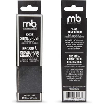 Moneysworth-Best BROSSE À CIRAGE POUR CHAUSSURES - Format Voyage - Boutique du Cordonnier