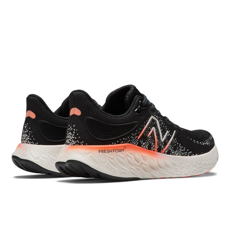 New Balance w1080K12 Noir/Orange Fresh Foam X - Boutique du Cordonnier