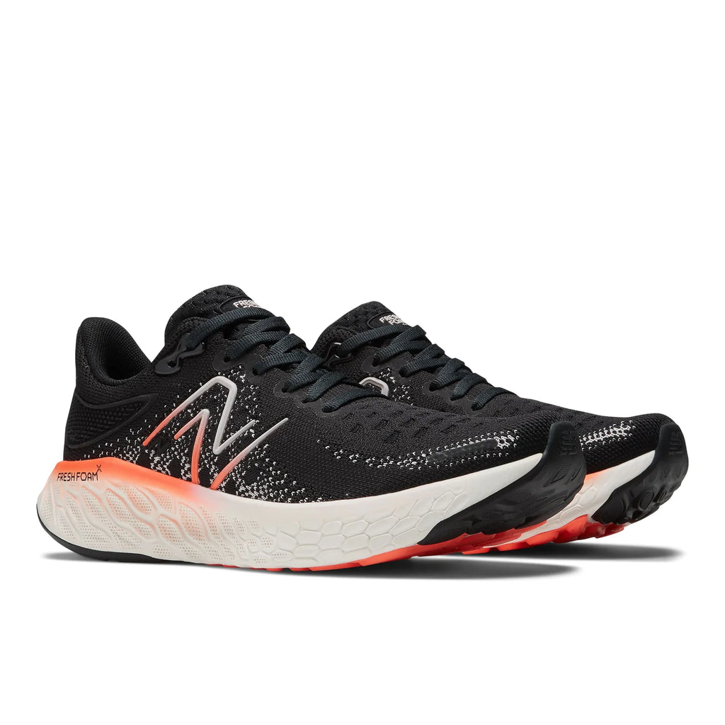 New Balance w1080K12 Noir/Orange Fresh Foam X - Boutique du Cordonnier