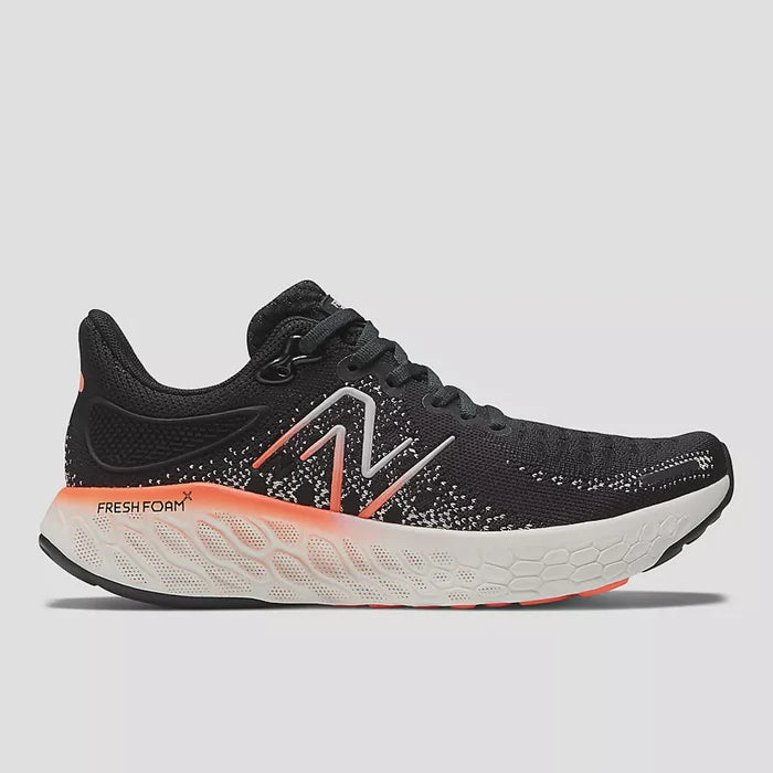 New Balance w1080K12 Noir/Orange Fresh Foam X - Boutique du Cordonnier