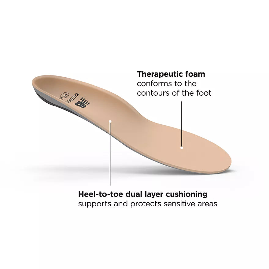 New Balance THERAPEUTIC CUSHION Insoles FL6382BK by Superfeet - Boutique du Cordonnier
